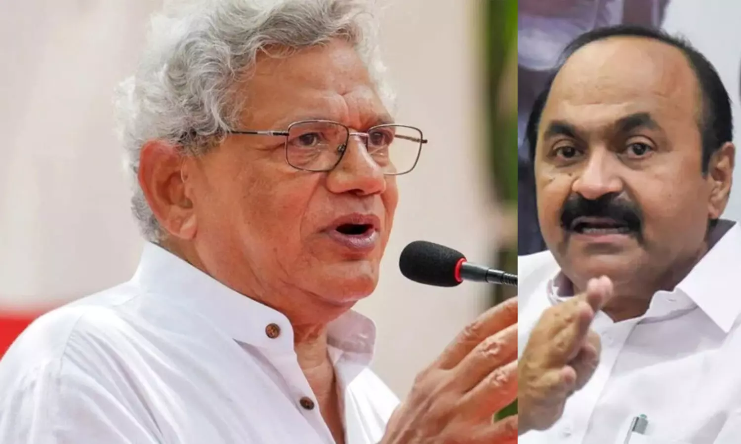 Sitaram Yechury, V D Satheesan