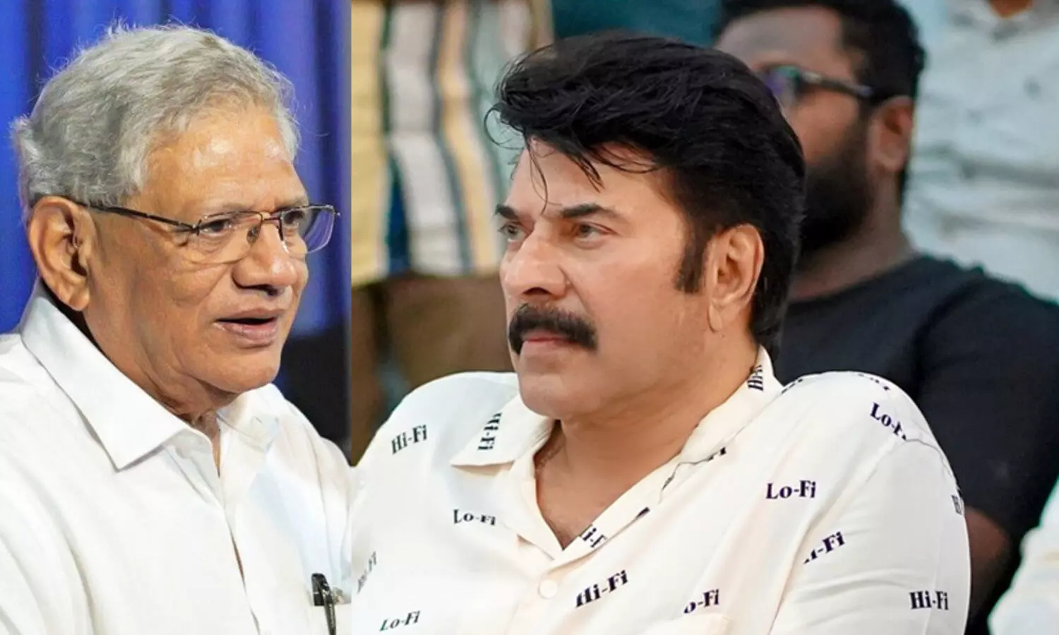 Sitaram Yechury, Mammootty, CPM