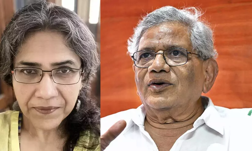 Sitaram Yechury, Seema Chishti Sitaram Yechury, Seema Chishti