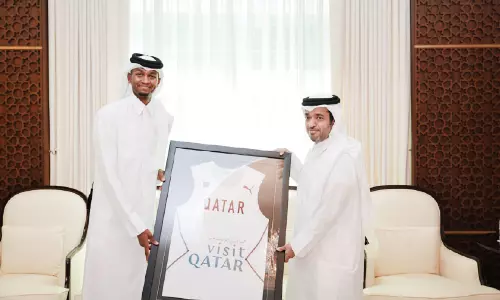 ബ​ർ​ഷി​മി​ന് വി​സി​റ്റ് ഖ​ത്ത​ർ ആ​ദ​ര​വ്