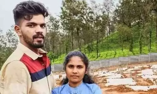 ജെൻസന് അന്ത്യാഞ്ജലി അർപ്പിച്ച് നാട്; ​അന്ത്യ ചുംബനം നൽകി യാത്രയാക്കി ശ്രുതി