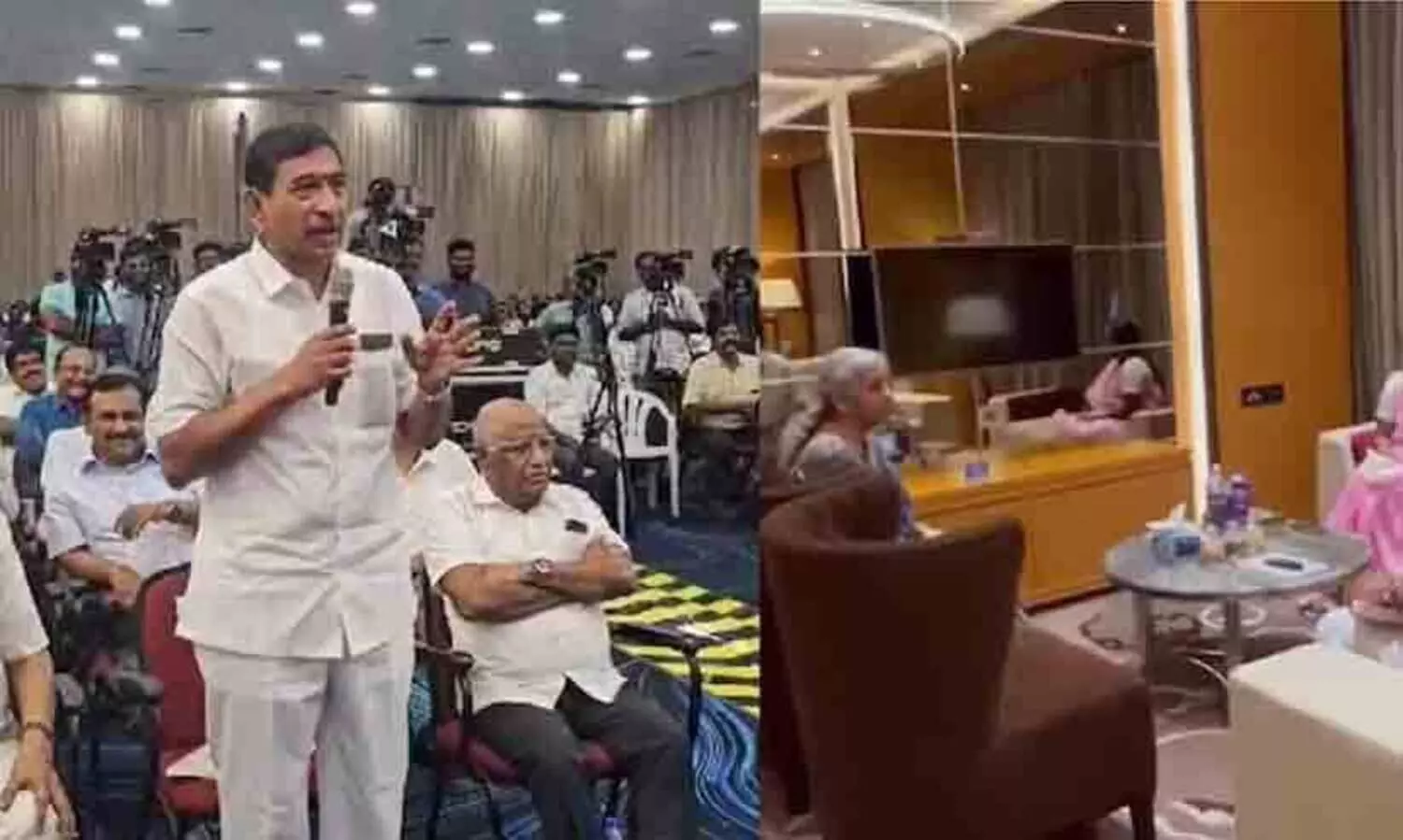 അന്നപൂർണ റസ്റ്റാറന്റ് ഉടമയും ധനമന്ത്രിയും തമ്മിലുള്ള സ്വകാര്യസംഭാഷണം ചോർന്നതിൽ മാപ്പു പറഞ്ഞ് അണ്ണാമലൈ