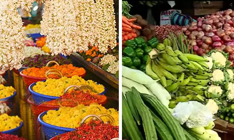 ഉത്രാടം നാളെ; ഓണത്തിരക്കിലമർന്ന്​ നാടും നഗരവും