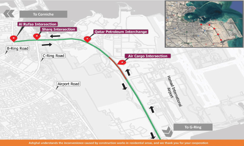 Ras Abu Aboud Expressway Ras Abu Aboud Expressway