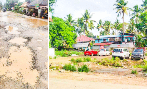 എങ്ങുമെത്താതെ റോഡ്-മാർക്കറ്റ് പണികൾ, ജനം ദുരിതത്തിൽ
