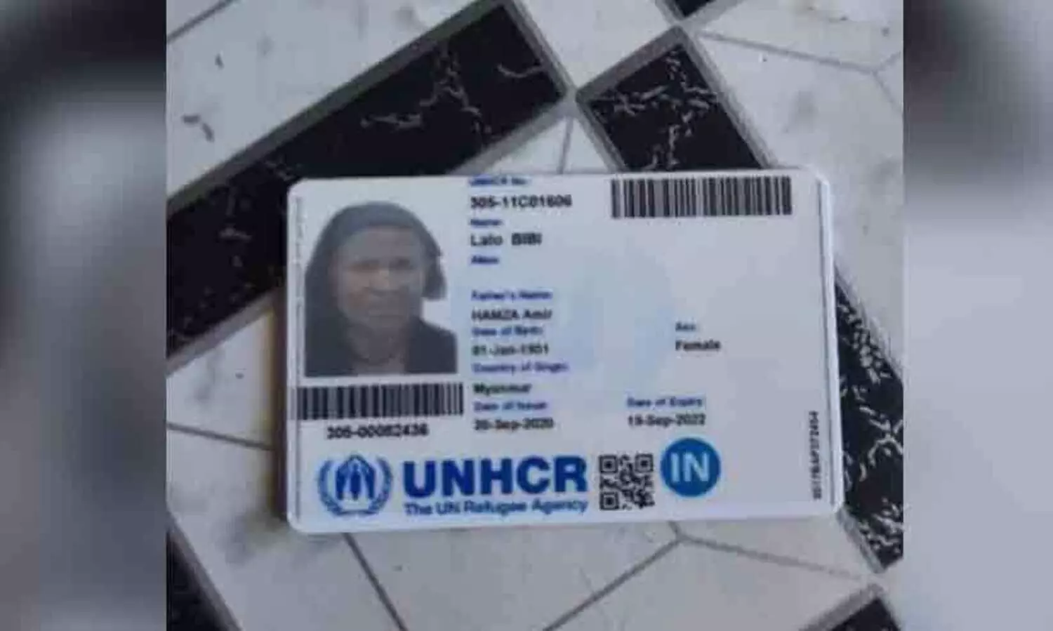 വൃദ്ധയായ റോഹിങ്ക്യൻ അഭയാർഥി ജമ്മുവിലെ തടങ്കൽ കേന്ദ്രത്തിൽ മരിച്ചു