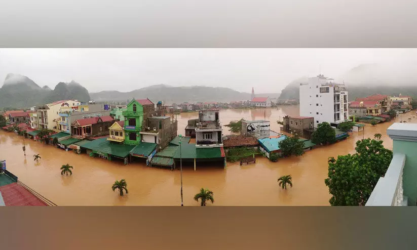 വിയറ്റ്നാമിനെ കശക്കിയെറിഞ്ഞ യാഗി ചുഴലിക്കാറ്റ് പിന്മാറുന്നു; ആകെ മരണം 254