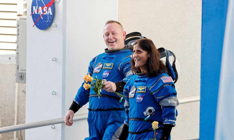 സുനിത വില്യംസും ബുച്ച് വിൽമോറും ബഹിരാകാശത്ത് നിന്ന് വോട്ട് ചെയ്യും