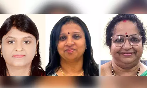 രാഖി ഷാ​ജി, ശ്രീ​നാ മ​നോ​ഹ​ർ, ബീ​നാ ഉ​ദ​യ​ഭാ​നു