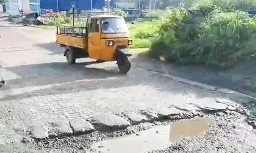 road potholes