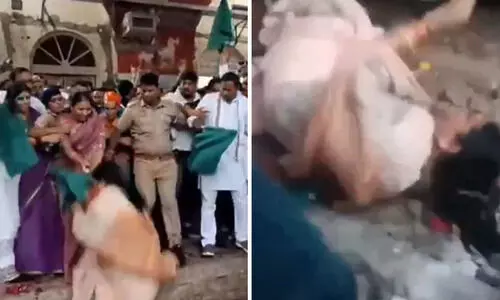 വന്ദേ ഭാരതി​ന്‍റെ ഫ്ലാഗ് ഓഫി​നിടെ തിക്കിത്തിരക്കിൽ  ട്രാക്കിൽ വീണ് ബി.ജെ.പി എം.എൽ.എ സരിത ബദൗരിയ