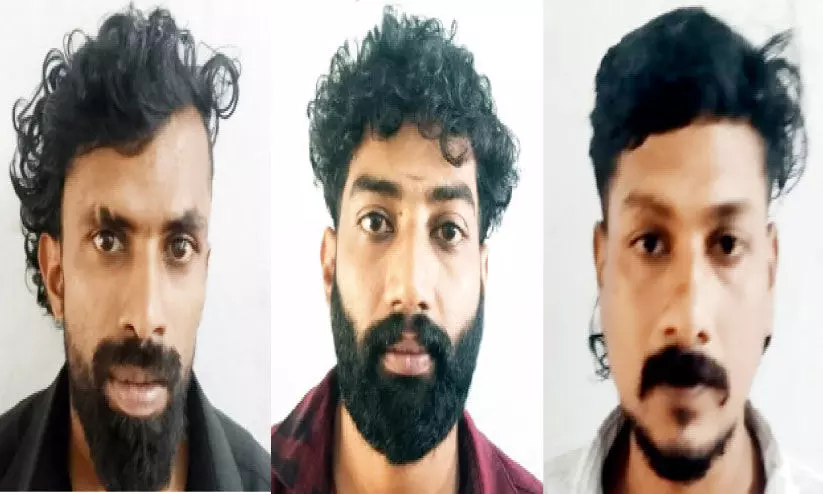 കൊലപാതകശ്രമം; നിരന്തര കുറ്റവാളികളായ മൂന്നുപേർ അറസ്റ്റിൽ