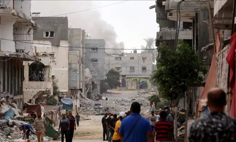 ഗസ്സയിൽ 20 ഫലസ്തീനികൾ കൂടി കൊല്ലപ്പെട്ടു; ആകെ മരണം 41,272 ഗസ്സയിൽ 20 ഫലസ്തീനികൾ കൂടി കൊല്ലപ്പെട്ടു; ആകെ മരണം 41,272