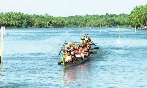 Biyyam kayal boat race Biyyam kayal boat race