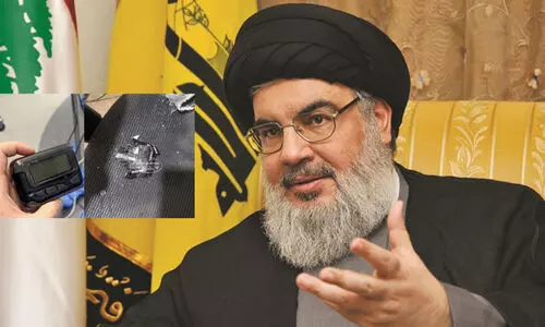 ഗസ്സയെ പിന്തുണക്കുന്നത് തുടരുമെന്ന് ഹിസ്ബുല്ല; ‘പേജർ ആക്രമണം ഞങ്ങളുടെ നിശ്ചയദാർഢ്യം കൂട്ടും, രക്തസാക്ഷി കുടുംബങ്ങൾക്ക് അഭിനന്ദനം’ ഗസ്സയെ പിന്തുണക്കുന്നത് തുടരുമെന്ന് ഹിസ്ബുല്ല; ‘പേജർ ആക്രമണം ഞങ്ങളുടെ നിശ്ചയദാർഢ്യം കൂട്ടും, രക്തസാക്ഷി കുടുംബങ്ങൾക്ക് അഭിനന്ദനം’