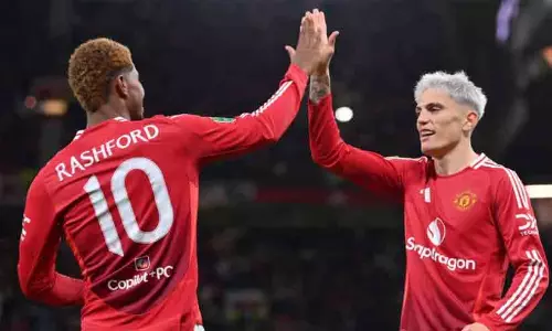 ഇരട്ടയിൽ മിന്നി റാഷ്ഫോഡും ഗർണാച്ചോയും എറിക്സണും; ഏഴഴകിൽ യുനൈറ്റഡ്