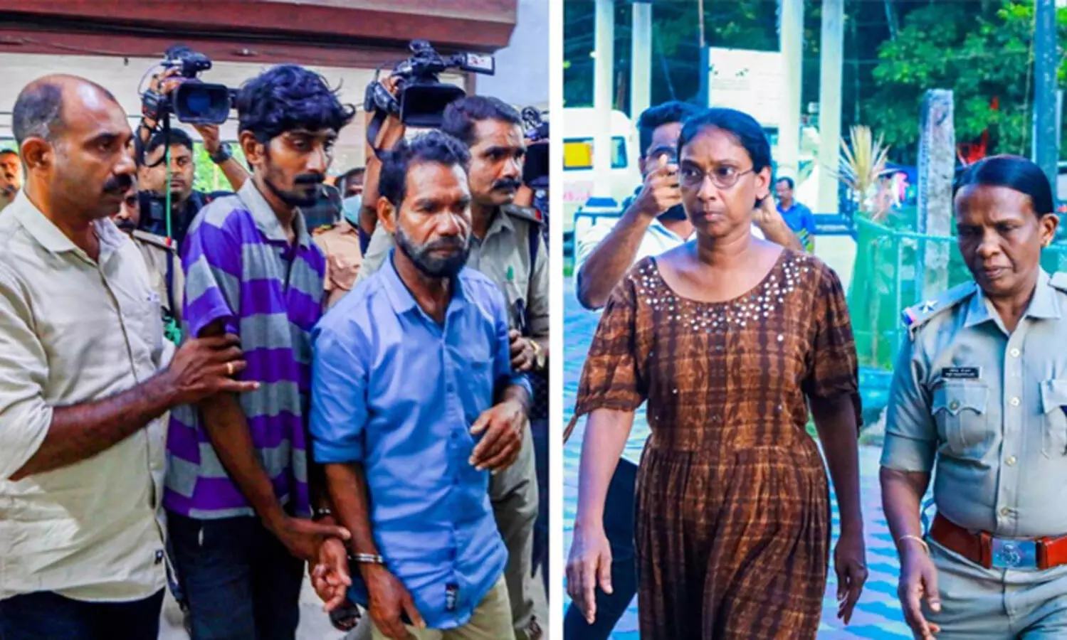 സുഭദ്ര കൊലപാതകം: പ്രതികളെ തെളിവെടുപ്പിന് എത്തിച്ചു