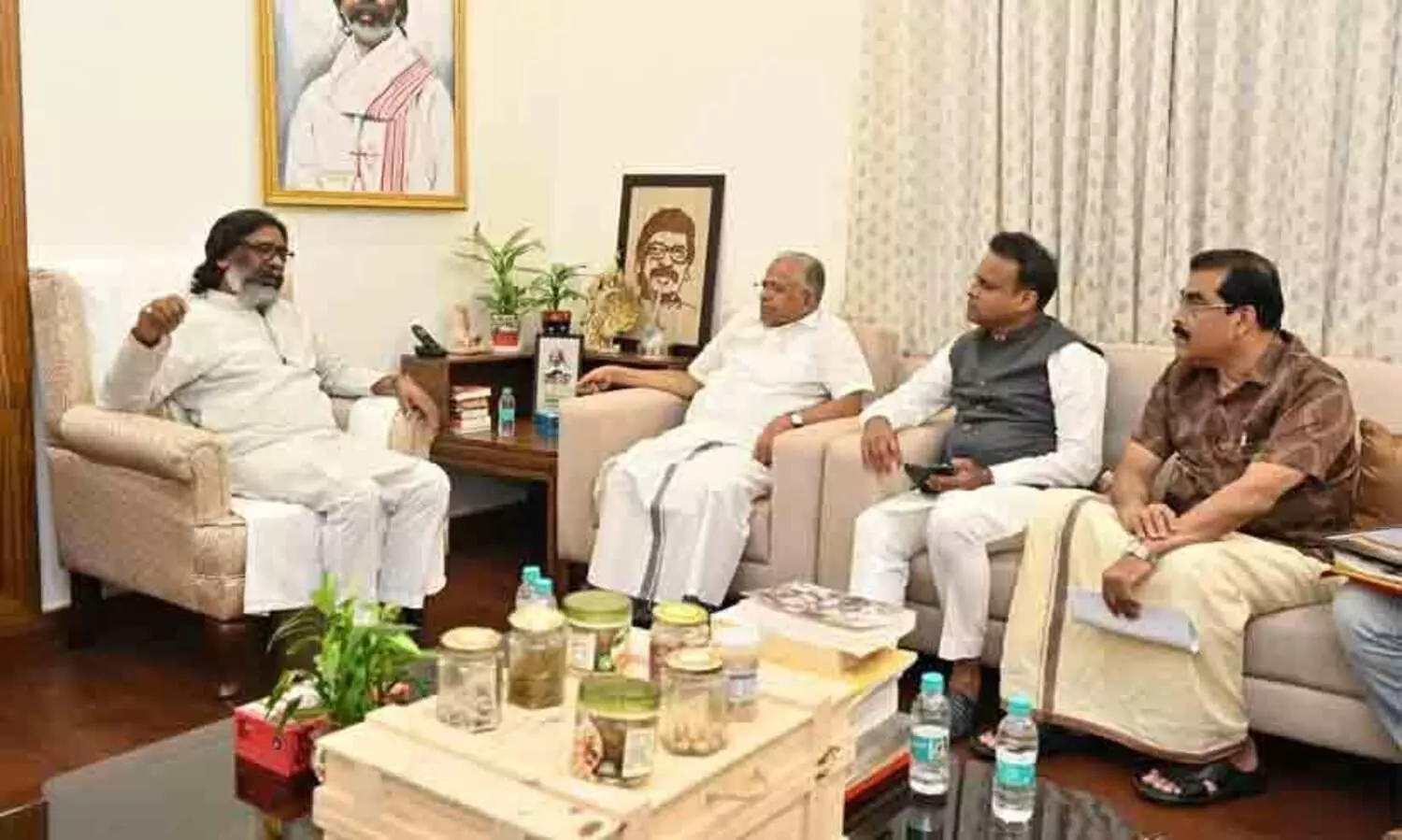 League delegation held talks with Jharkhand Chief Minister