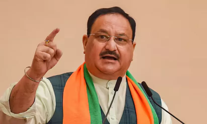 രാഹുല് ഗാന്ധിയെ ‘പോളിഷ് ചെയ്ത ഉൽപന്ന’മെന്ന് ജെ.പി. നദ്ദ രാഹുല് ഗാന്ധിയെ ‘പോളിഷ് ചെയ്ത ഉൽപന്ന’മെന്ന് ജെ.പി. നദ്ദ