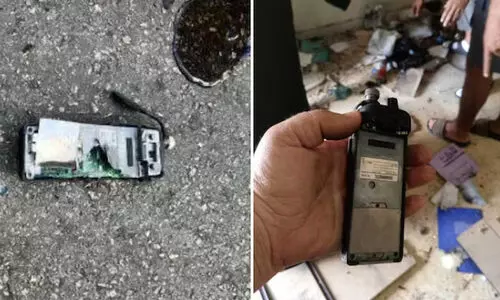 ലബനനിലെ വാക്കി-ടോക്കി പൊട്ടിത്തെറി; മരണം 20 ആയി ലബനനിലെ വാക്കി-ടോക്കി പൊട്ടിത്തെറി; മരണം 20 ആയി