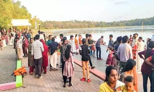 വയ്യാങ്കരച്ചിറ ടൂറിസം പദ്ധതി; ‘ഗ്രീൻഫോറസ്റ്റി’ൽ തിരക്കേറി വയ്യാങ്കരച്ചിറ ടൂറിസം പദ്ധതി; ‘ഗ്രീൻഫോറസ്റ്റി’ൽ തിരക്കേറി