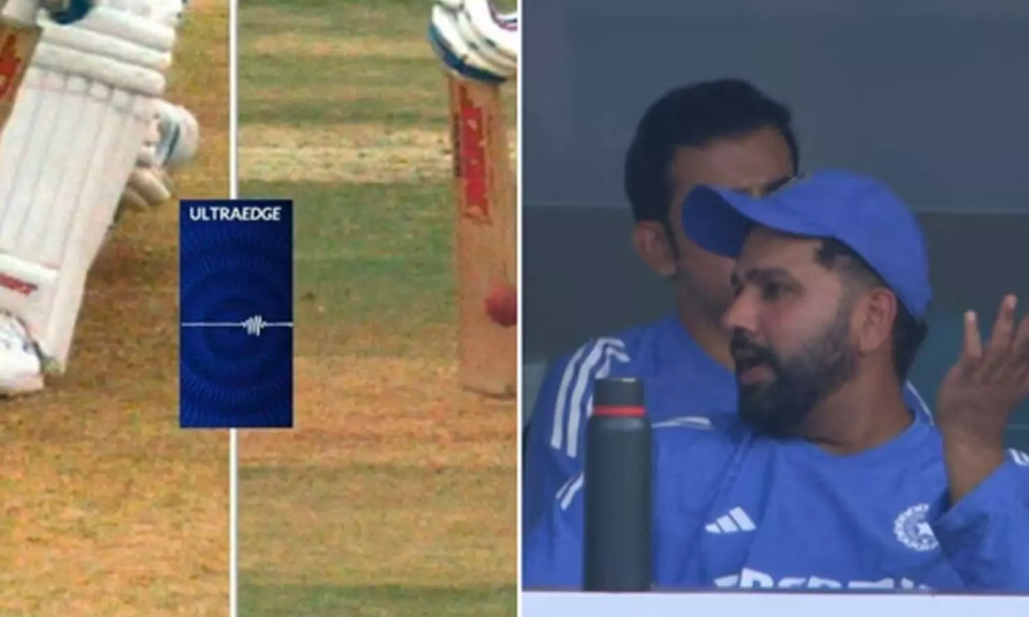 ഗില്ല് പറഞ്ഞിട്ടും റിവ്യൂ എടുക്കാതെ മടങ്ങി കോഹ്ലി; റീപ്ലേയിൽ നോട്ട് ഔട്ട്; കുപിതനായി രോഹിത് -വിഡിയോ