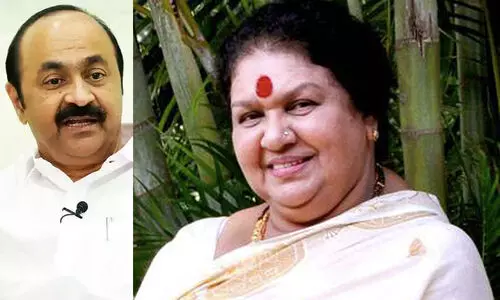 Kaviyoor Ponnamma, Vd Satheesan