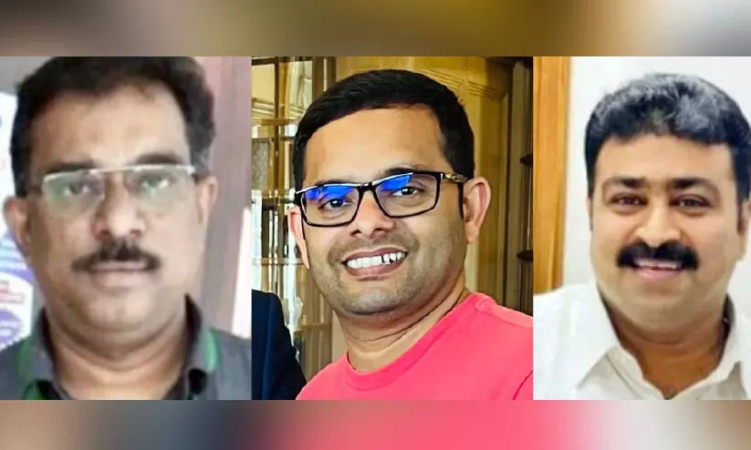 മുസ്തഫ പാപിനിശ്ശേരി, കെ.ടി. റഹീം, മേമി മാങ്കടവ് മുസ്തഫ പാപിനിശ്ശേരി, കെ.ടി. റഹീം, മേമി മാങ്കടവ്