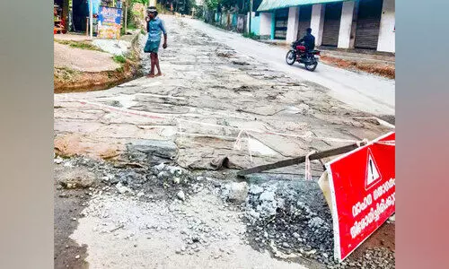 Closed road Closed road