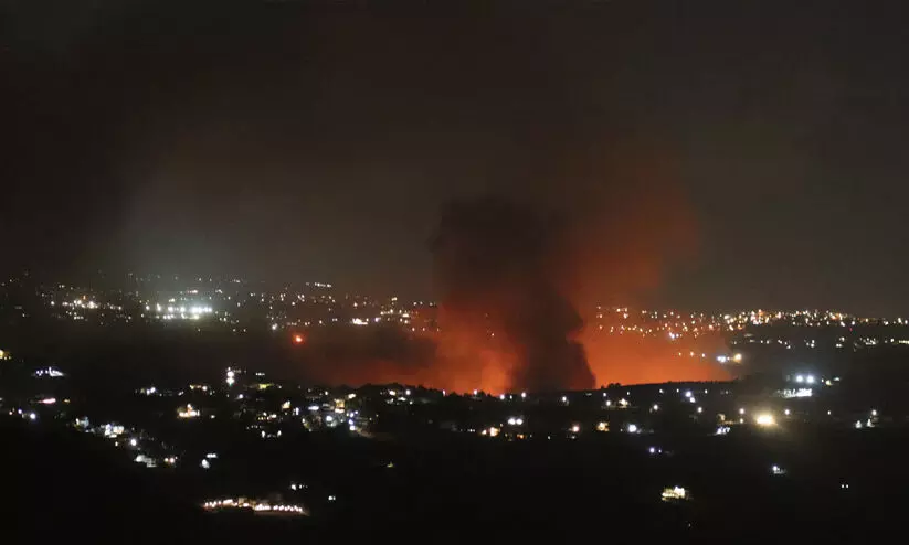 ഗസ്സ യുദ്ധം തുടങ്ങിയതിന് ശേഷം ഇസ്രായേലിന് നേരെ ഏറ്റവും ശക്തമായ ആക്രമണവുമായി ഹിസ്ബുല്ല ഗസ്സ യുദ്ധം തുടങ്ങിയതിന് ശേഷം ഇസ്രായേലിന് നേരെ ഏറ്റവും ശക്തമായ ആക്രമണവുമായി ഹിസ്ബുല്ല