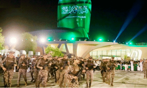 Saudi Navy parades