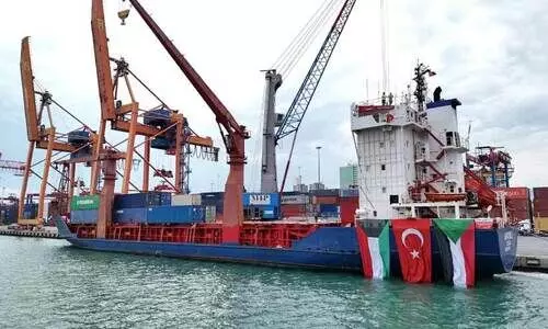 Kuwait-Turkey aid ship