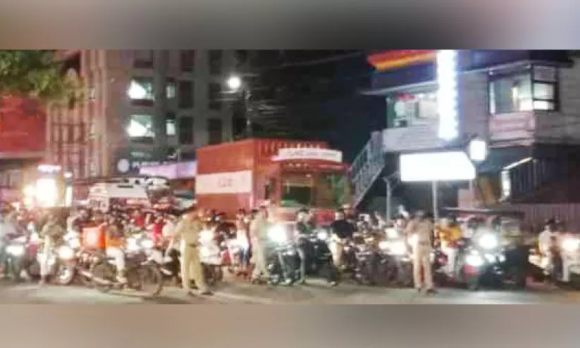 traffic block traffic block