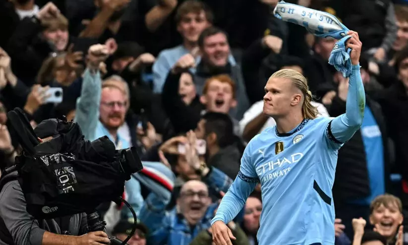 ഗോൾ മെഷീൻ ഹാലൻഡ്! സിറ്റി ജഴ്സിയിൽ സെഞ്ച്വറിത്തിളക്കം; ഇനി ക്രിസ്റ്റ്യാനോയുടെ റെക്കോഡിനൊപ്പം