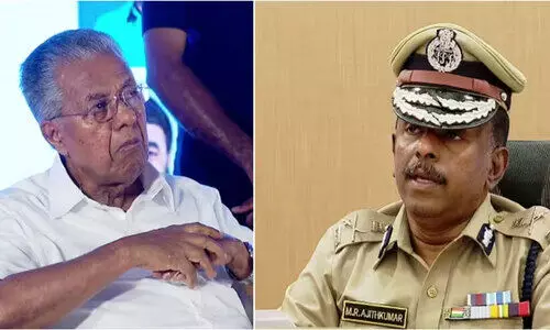 Pinarayi Vijayan, ADGP Ajith Kumar