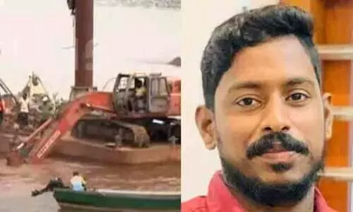 ഗംഗാവാലിയിൽ നിന്ന് ലോറിയുടെ ക്രാഷ് ഗാർഡ് കണ്ടെത്തി; അർജുൻ ഓടിച്ച ലോറിയുടെതെന്ന് ഉടമ