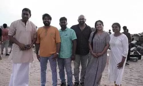 Sreenath Bhasi movie Pongala shooting  started In cherayi