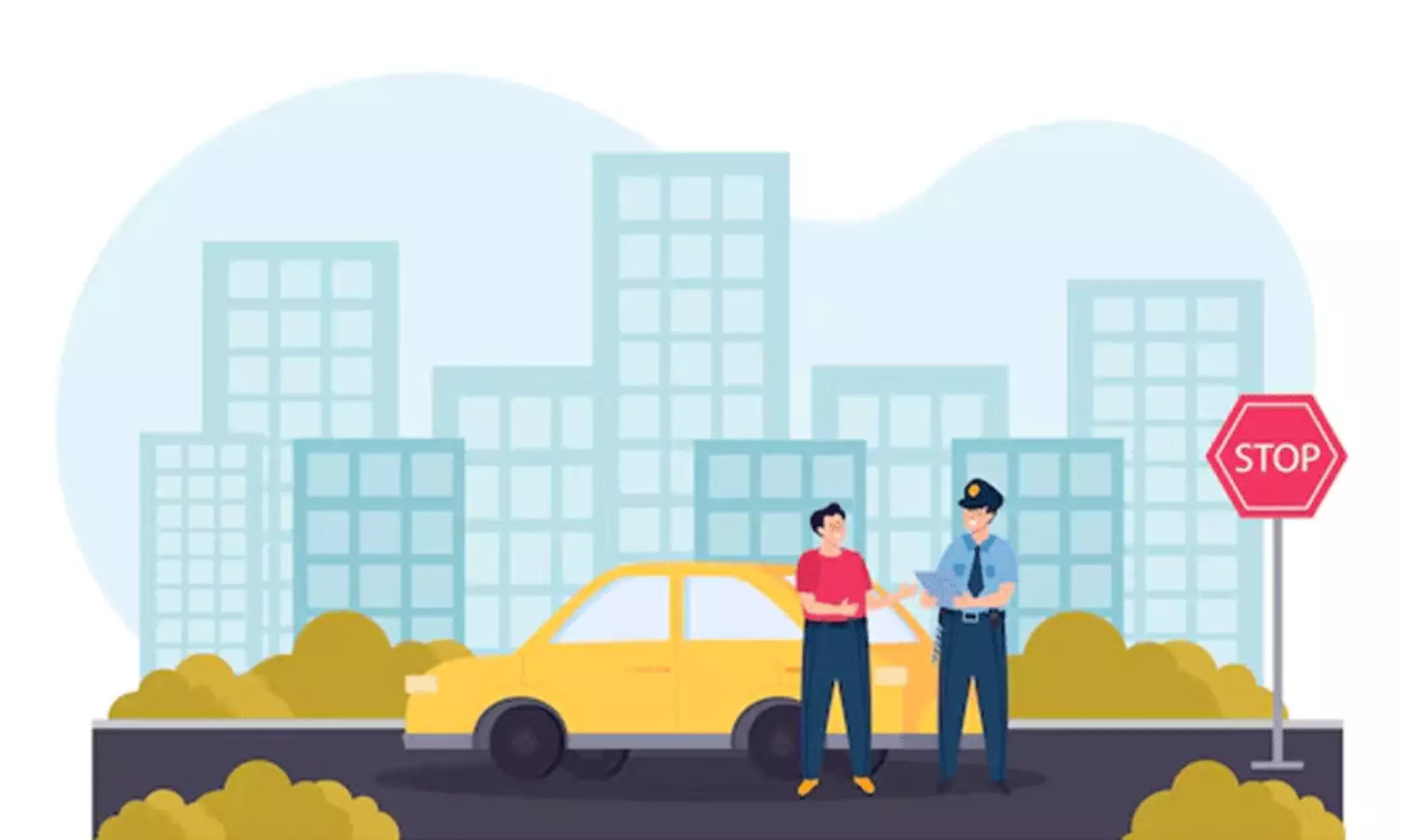 ദേശീയപാത: യാത്രാദുരിതത്തിനിടെ പെറ്റിയടിയും