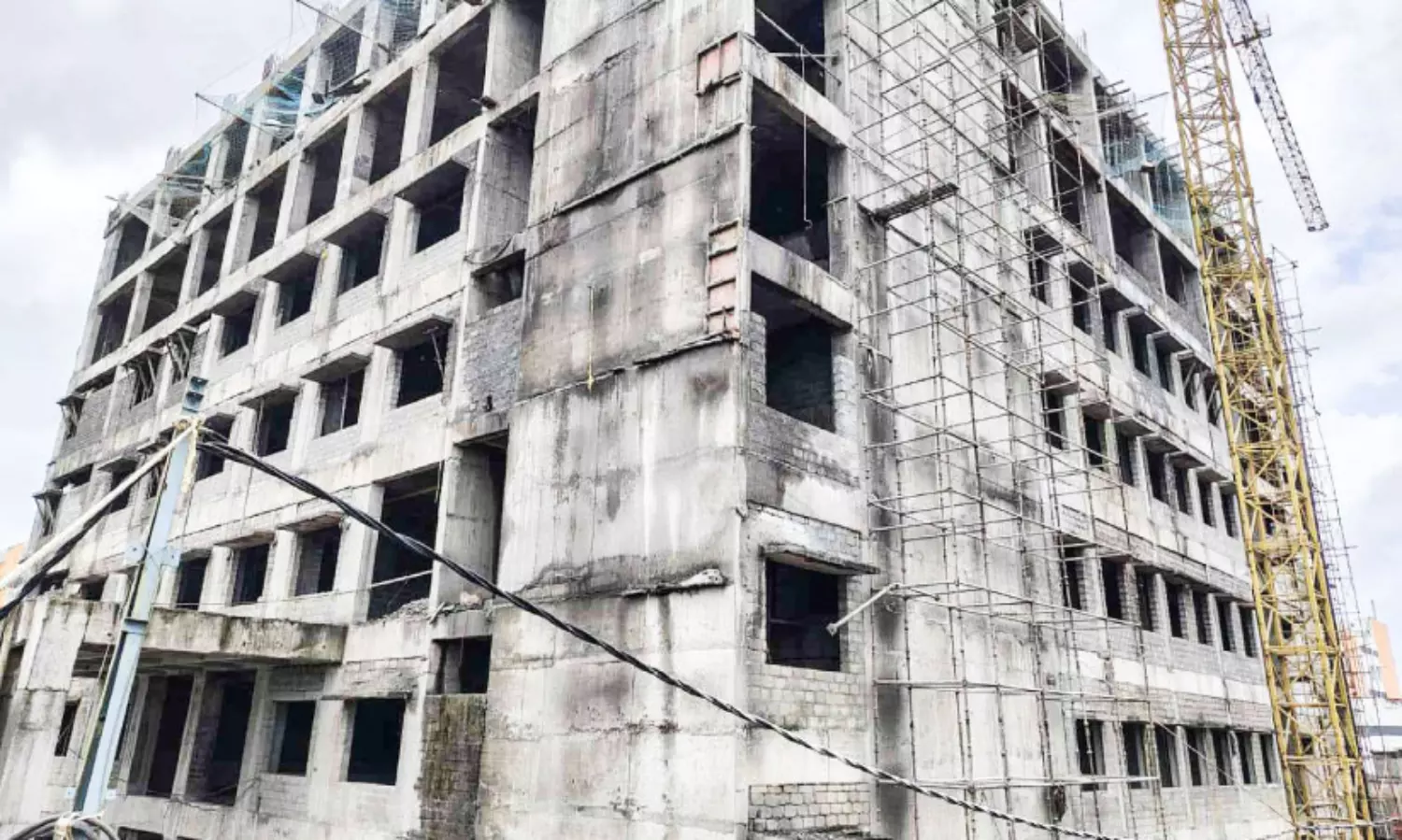 കോന്നി മെഡിക്കൽ കോളജ് ആശുപത്രി കെട്ടിട നിർമാണം പുരോഗമിക്കുന്നു