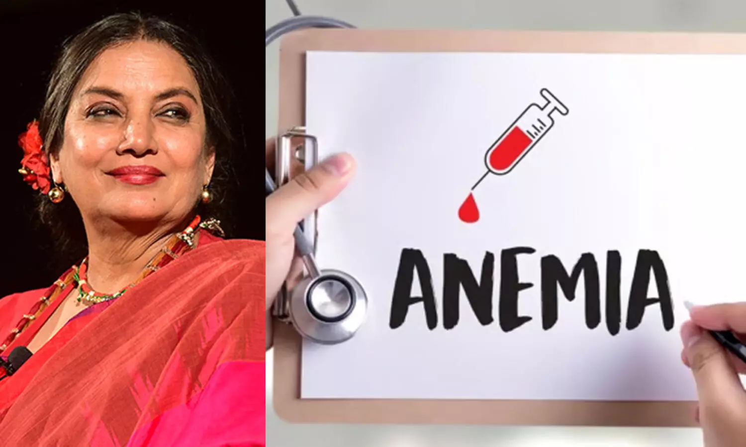 രാജ്യത്തെ സ്ത്രീകളിൽ 50 ശതമാനവും അനീമിയ ബാധിതർ -ഷബാന ആസ്മി