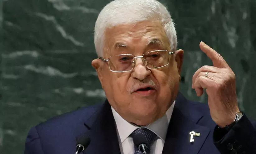 ഈ ഭ്രാന്ത് ഇനിയും തുടരാനാവില്ല; ഒരു ഫലസ്തീനിയും ഗസ്സ വിടില്ല -മഹ്മൂദ് അബ്ബാസ്