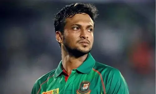 ‘ഷാകിബിന് സുരക്ഷ ഉറപ്പാക്കാൻ ക്രിക്കറ്റ് ബോർഡ് സുരക്ഷ ഏജൻസിയല്ല’; ബംഗ്ലാദേശിലെ വിരമിക്കൽ ടെസ്റ്റ് മോഹത്തിൽ പ്രതികരണവുമായി ബി.സി.ബി അധ്യക്ഷൻ