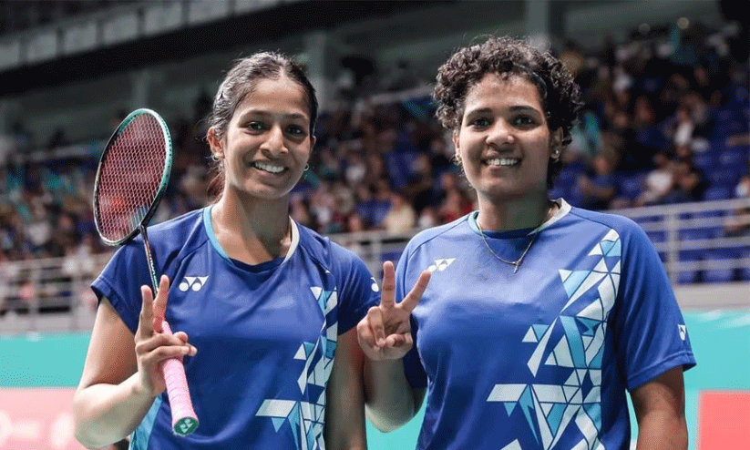 മകാവു ഓപൺ: ട്രീസ-ഗായത്രി സഖ്യം സെമിയിൽ മകാവു ഓപൺ: ട്രീസ-ഗായത്രി സഖ്യം സെമിയിൽ