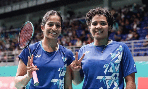 മ​കാ​വു ഓ​പ​ൺ: ട്രീ​സ-​ഗാ​യ​ത്രി സ​ഖ്യം സെ​മി​യി​ൽ