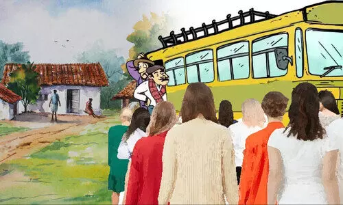 ബ​സ് കാ​ത്തു​കാ​ത്ത് ച​ള​വ, പൊ​ൻ​പാ​റ നിവാസിക​ൾ