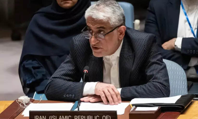 യു.എൻ രക്ഷാസമിതി ഉടൻ ചേരണമെന്ന് ഇറാൻ; ഇസ്രായേൽ ആക്രമണം മൂലം 10 ലക്ഷം പേർ പലായനം ചെയ്തുവെന്ന് ലബനാൻ യു.എൻ രക്ഷാസമിതി ഉടൻ ചേരണമെന്ന് ഇറാൻ; ഇസ്രായേൽ ആക്രമണം മൂലം 10 ലക്ഷം പേർ പലായനം ചെയ്തുവെന്ന് ലബനാൻ