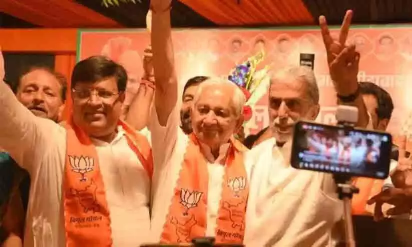 AAP Faridabad candidate joins BJP