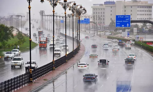 Chance of rain in Oman