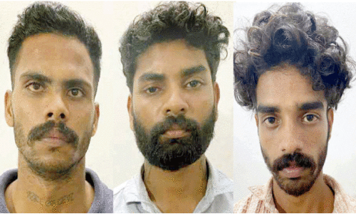 കൈചെയിൻ മോഷണ കേസിലെ പ്രതികളെ പൊലീസ് സാഹസികമായി പിടികൂടി