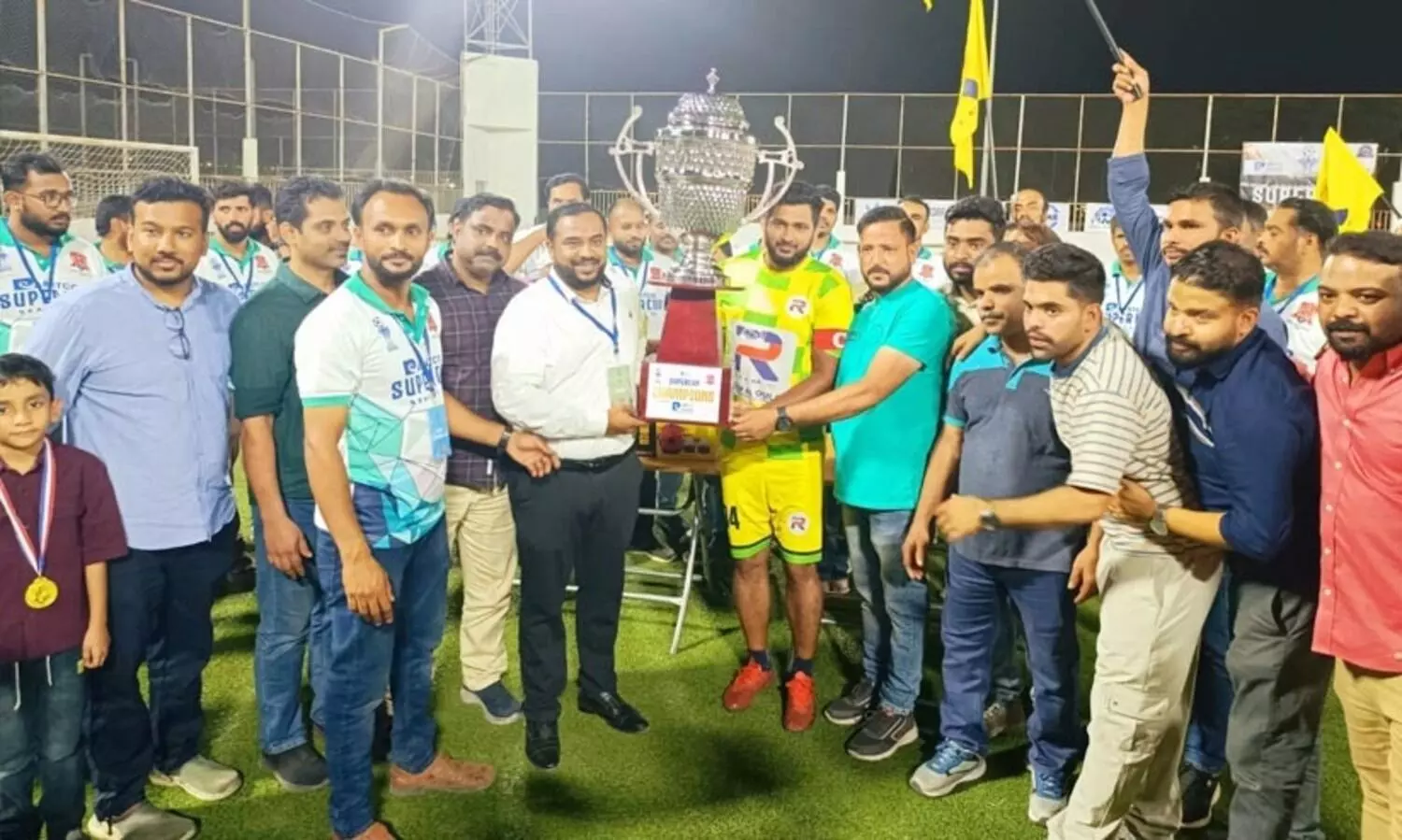 മലബാർ എഫ്.സി അറാട്കോ സെവൻസ് ഫുട്ബാൾ ടൂർണമെന്റ്; റീം അൽഔല ട്രേഡിങ് എഫ്.സി ടീം ജേതാക്കൾ